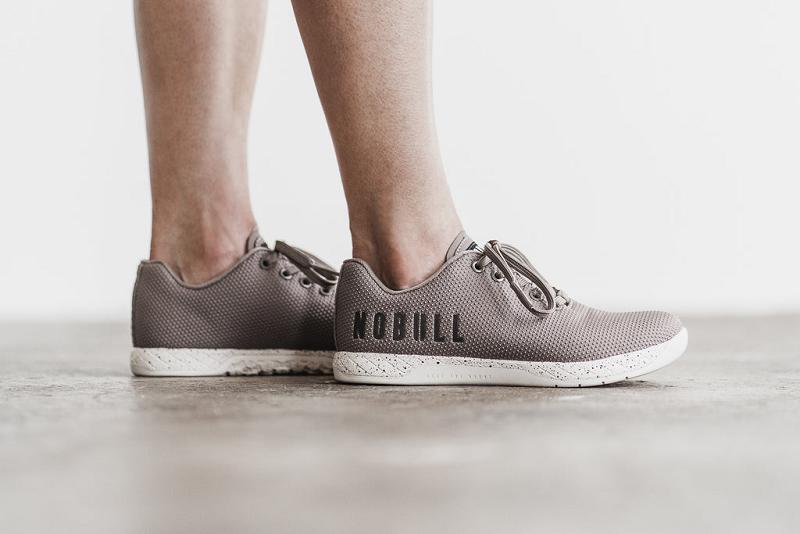 Nobull Clay Speckle Women's Trainers Dark / Grey | USA E1997B
